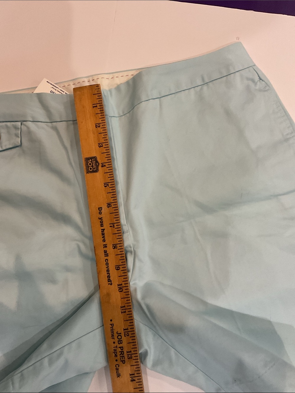 New Lands' End Light Blue Women's Shorts - Picture 9 of 9